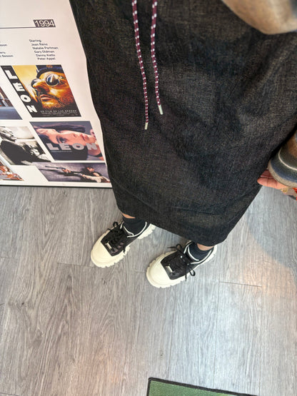 Washing denim cotton skirt set