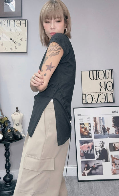 (-40% Off)Drawstring Tee