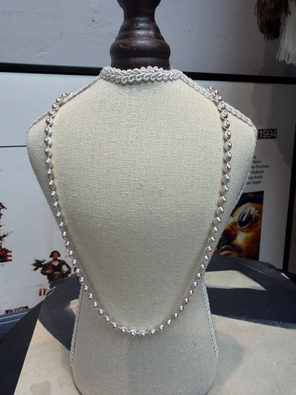 👍🏻Mini ball shaped thai silver necklace