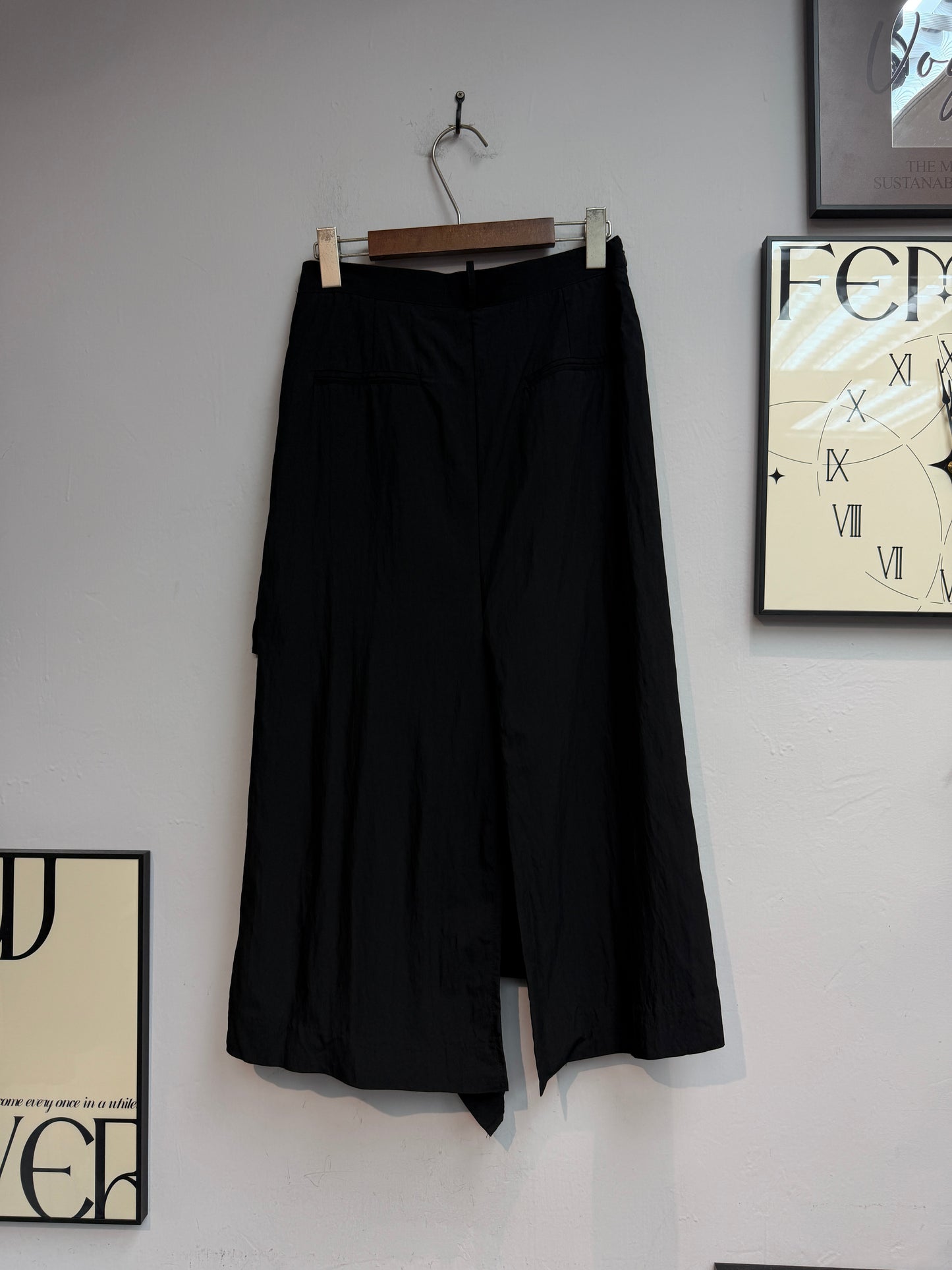 (-30%)irregular hem skirt