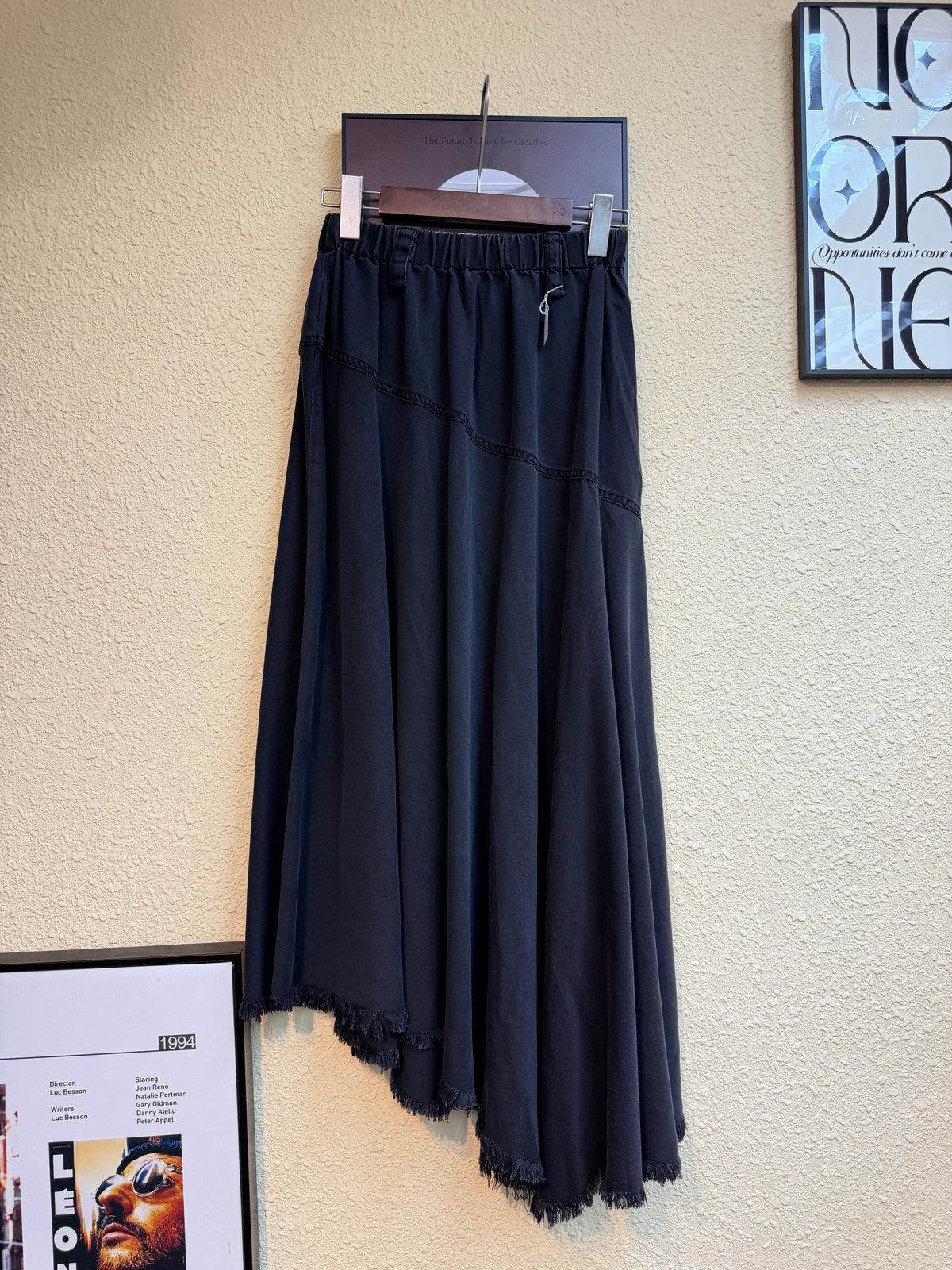 Washing full elastic skirt #00889