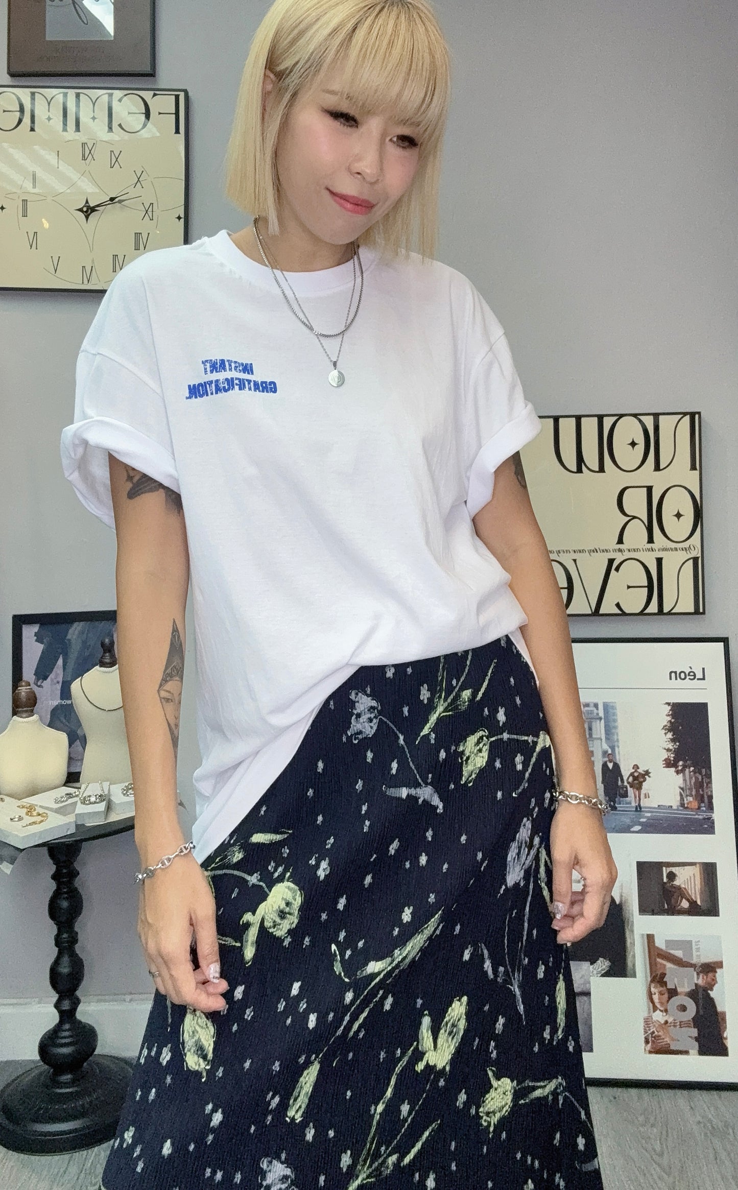 Thermoprint cotton tee
