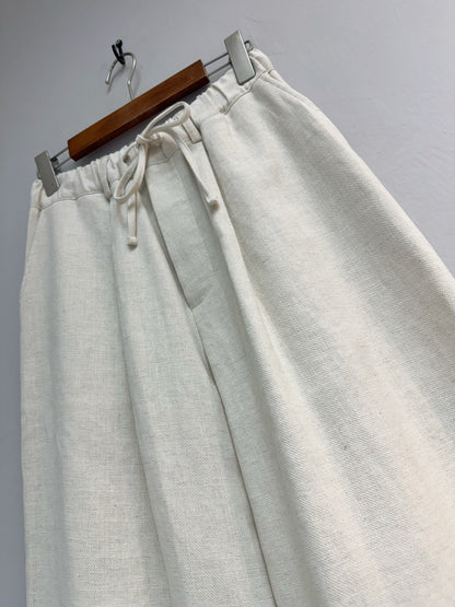 （30%off)Linen x cotton pants (獨家款）￼