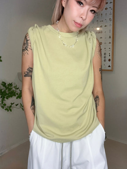 Twist plain sleeveless #00707