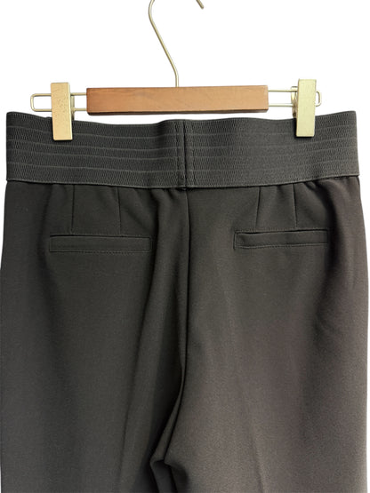 Full elastic furry lining pants #00066