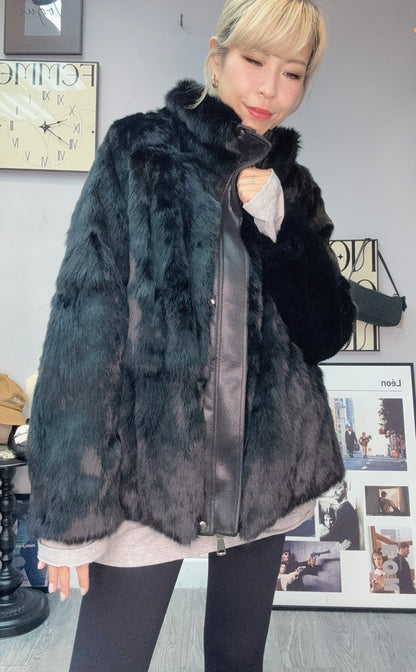 (-30% off)Two side suede fluffy jacket #00220