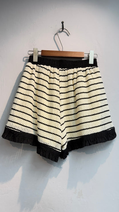 Striped knit set #00649