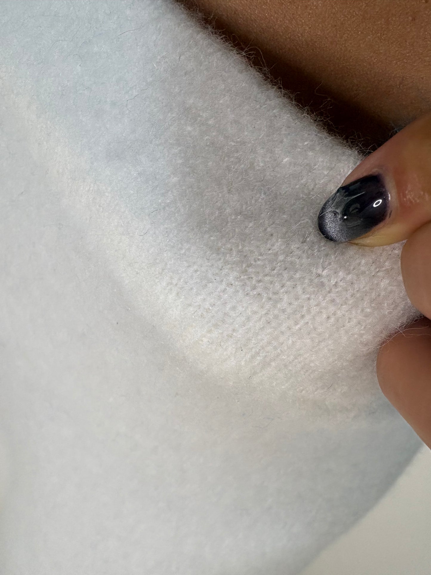 Banding softly knitted skirt #00151