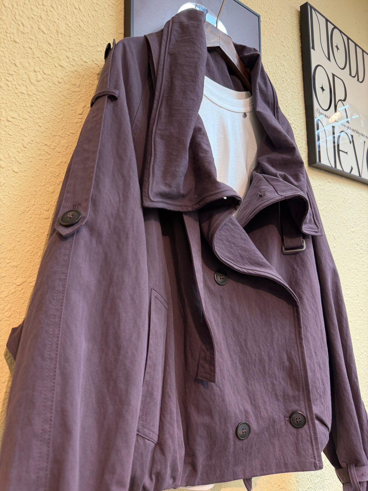 Big wire collar puff hem outer #00891