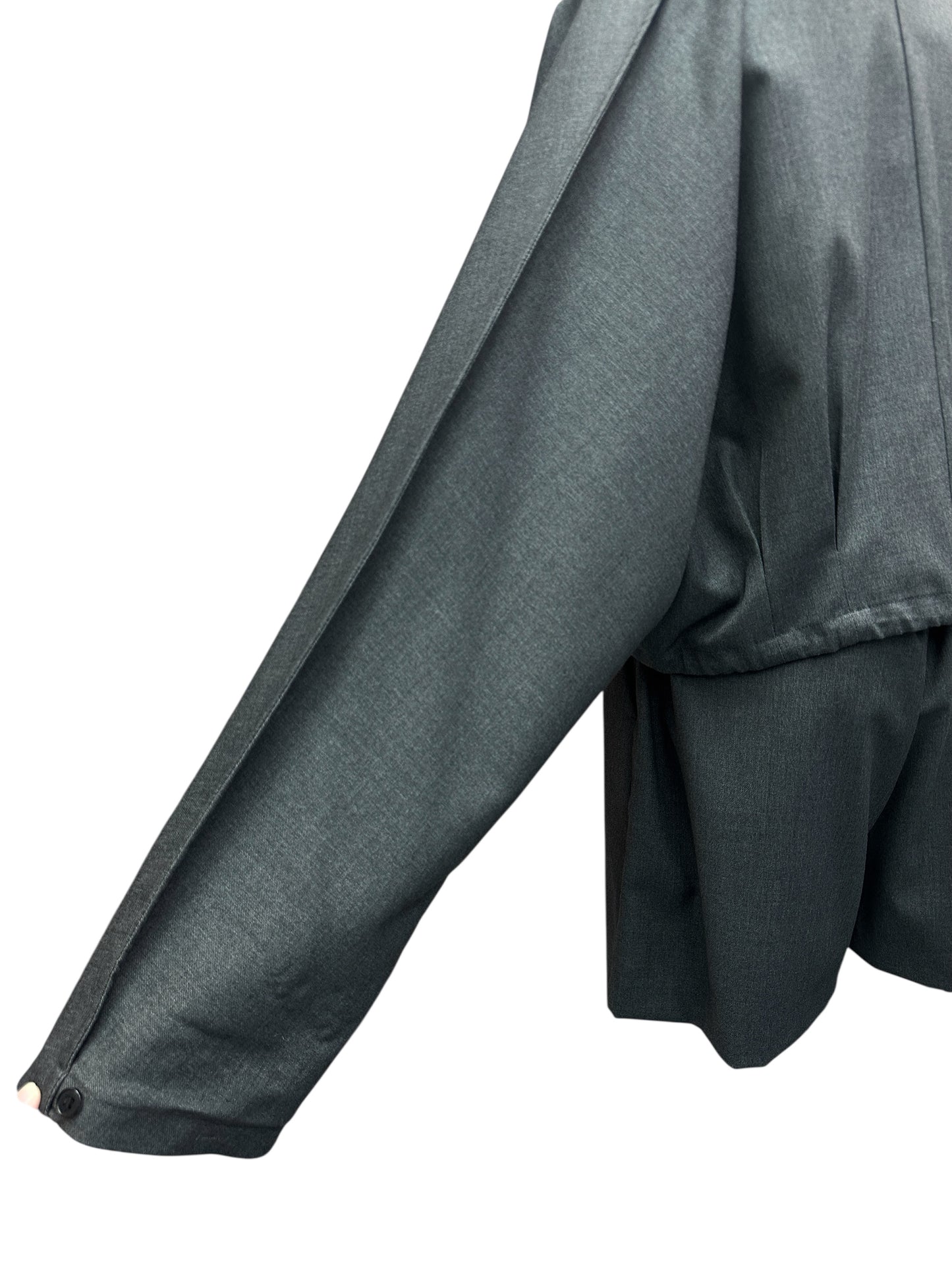 (-30% off)Batwing sleeve jacket X shorts set