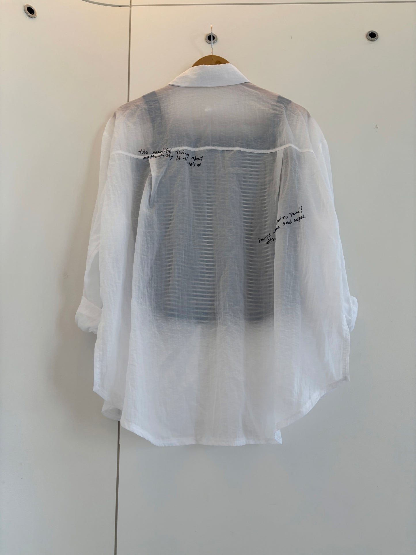 See though words shirt #00804