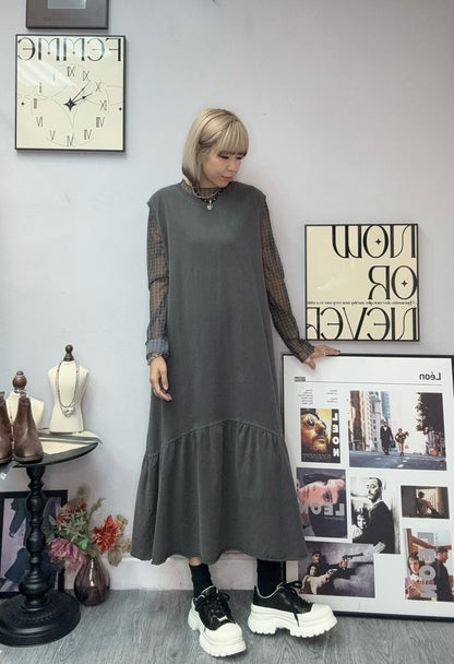 Back tag cotton one piece