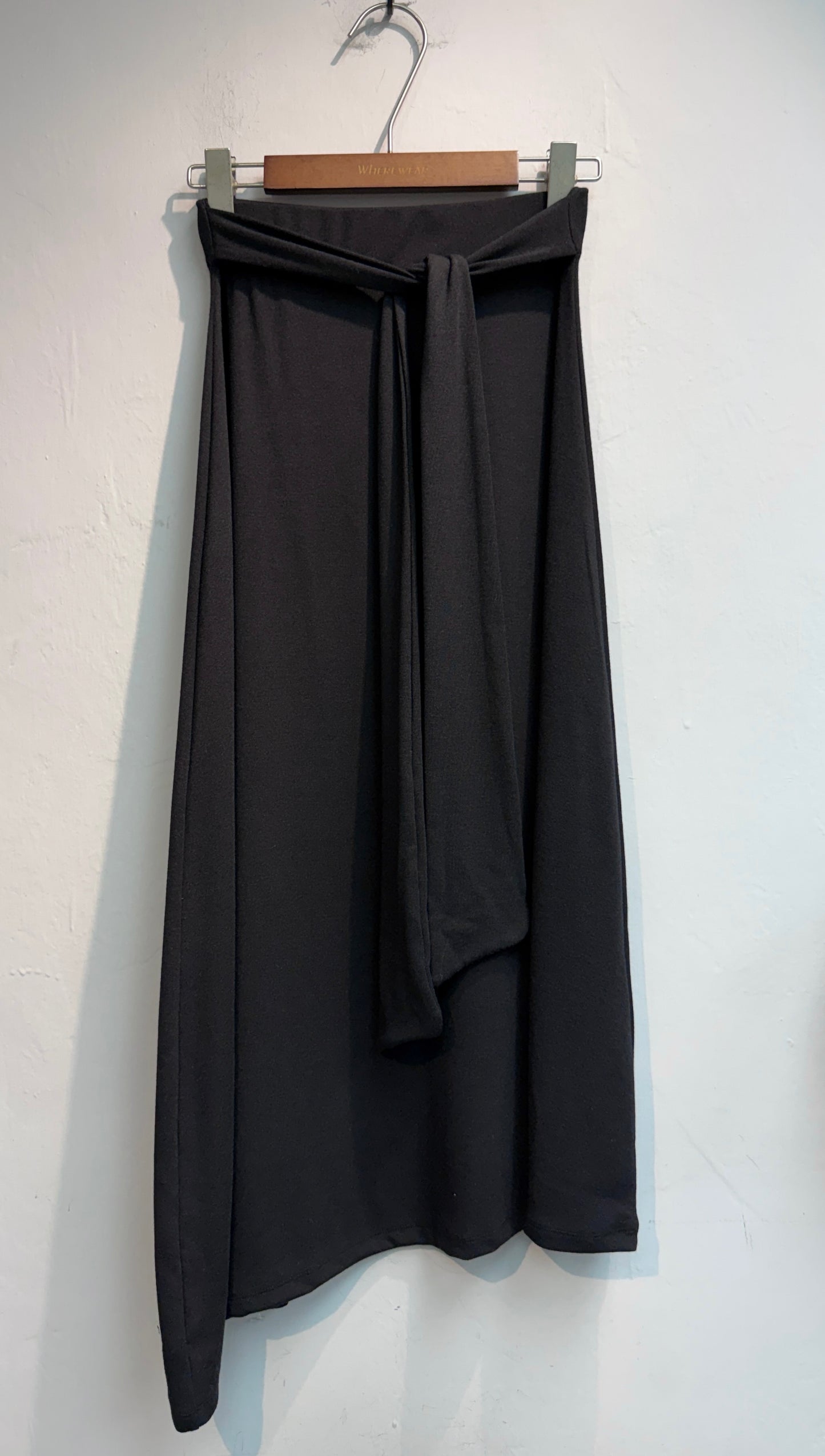 Front tie spandex skirt #00699