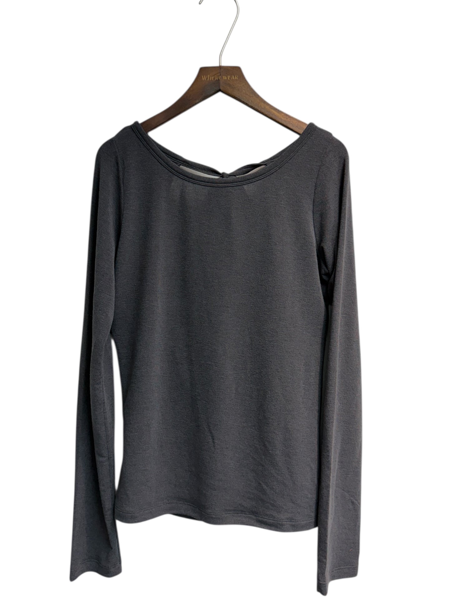 Back ribbon two pieces cotton tee