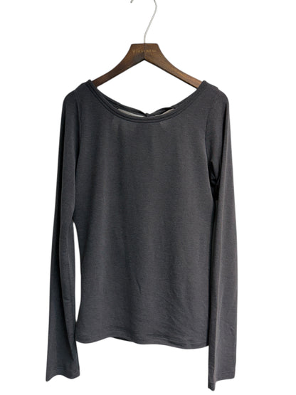 Back ribbon two pieces cotton tee