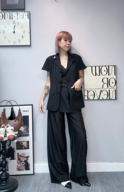 Cap sleeves blazer #00825