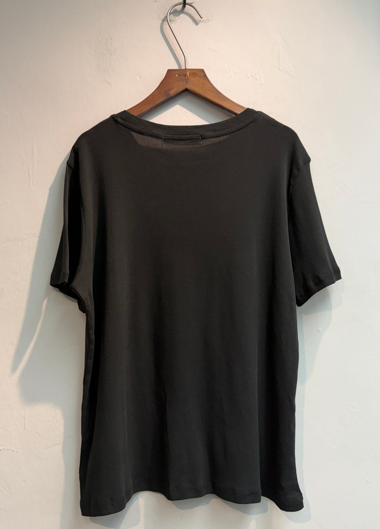 Front words loose tee #00756