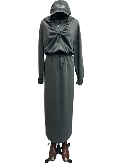 Big collar space cotton  two piece set