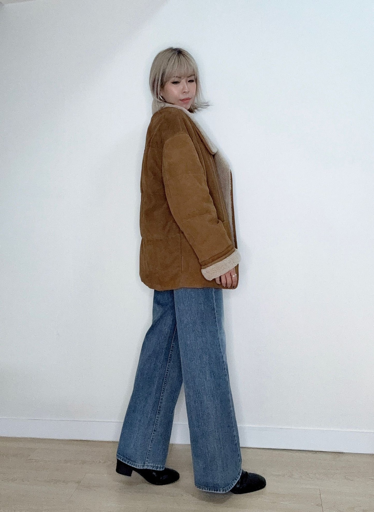 (-40% off) leopard skin X down jacket #00148