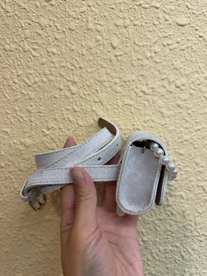 With mini waist bag belt