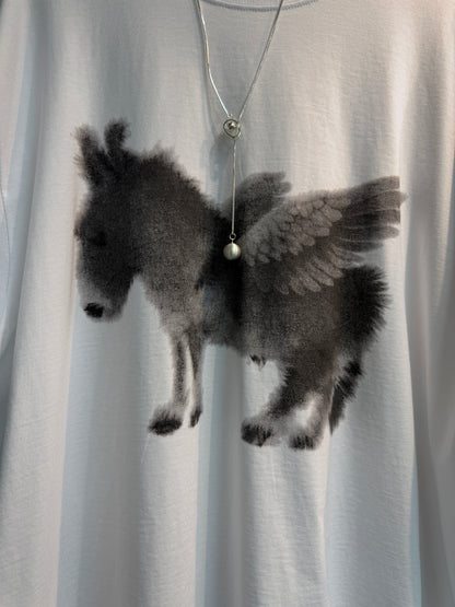 Winged horse tee #00446
