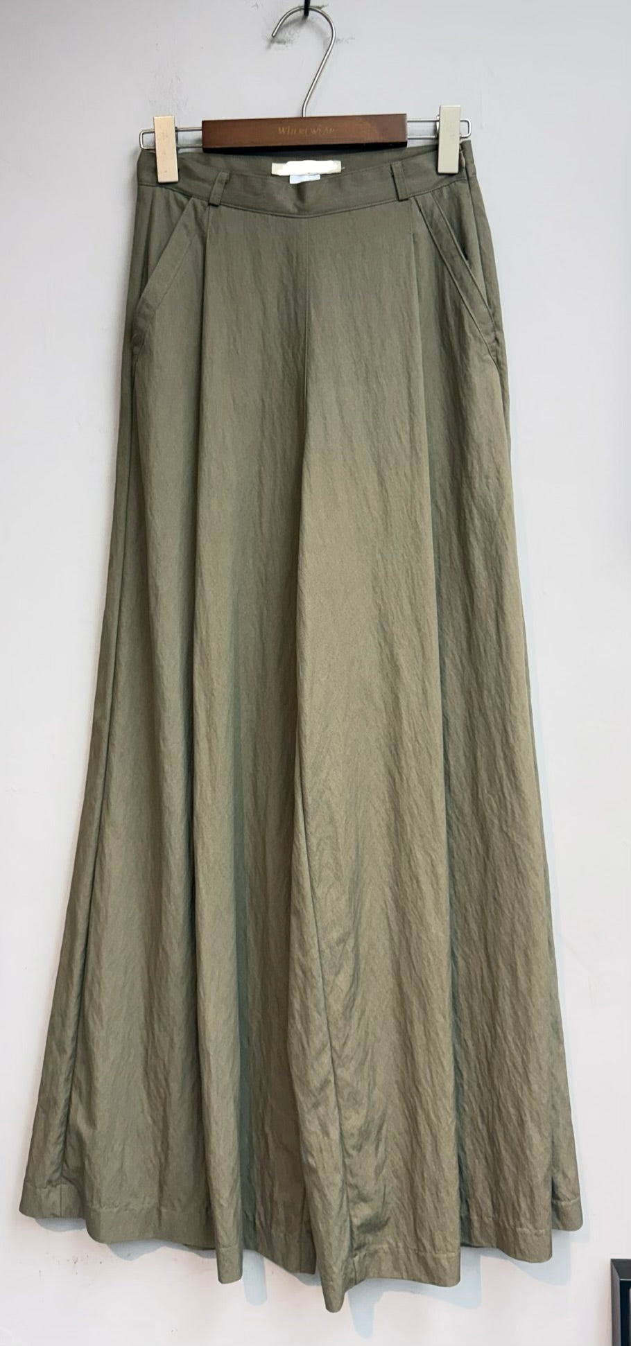 (-30%)Front pleated pants