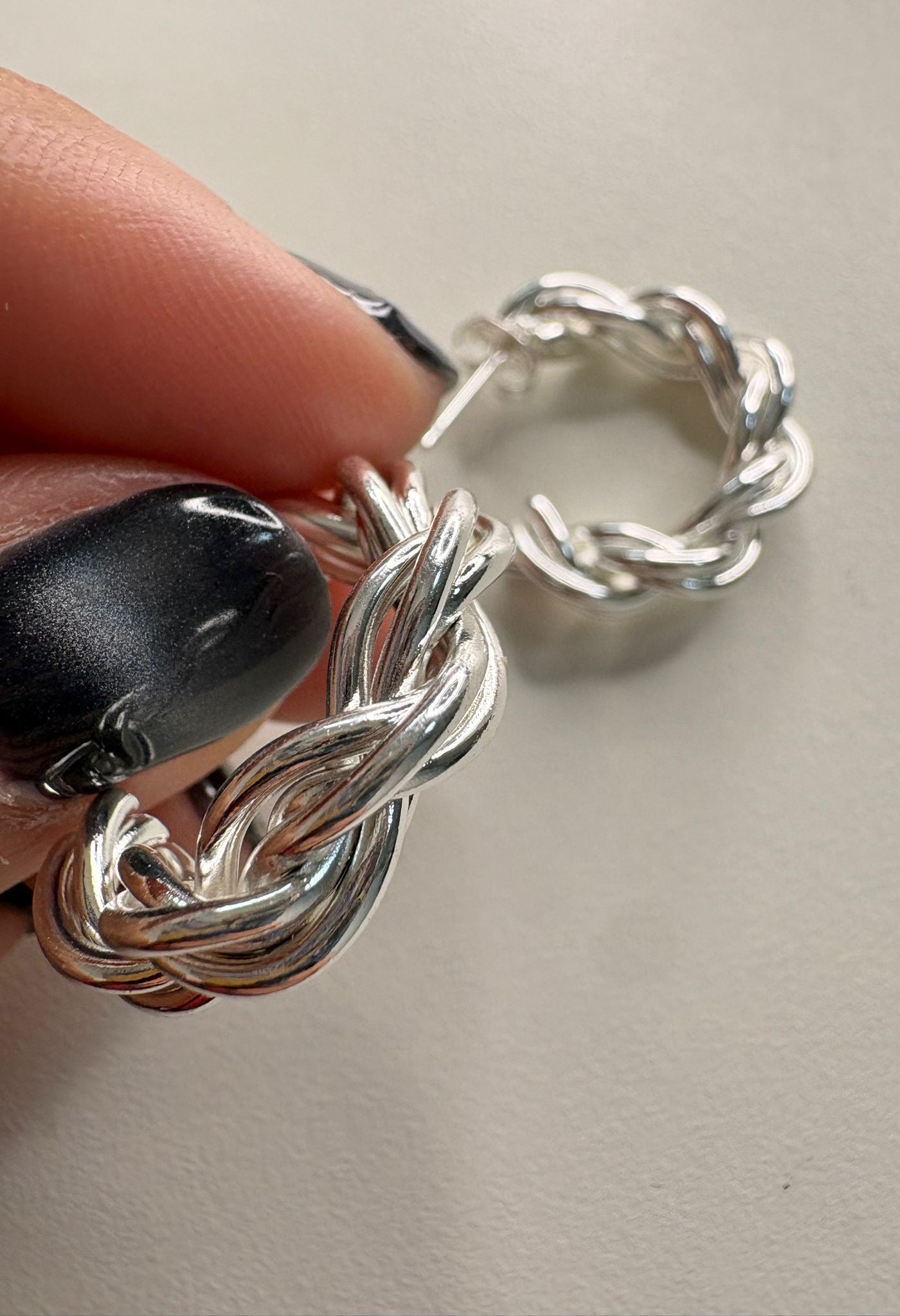 Twist earrings