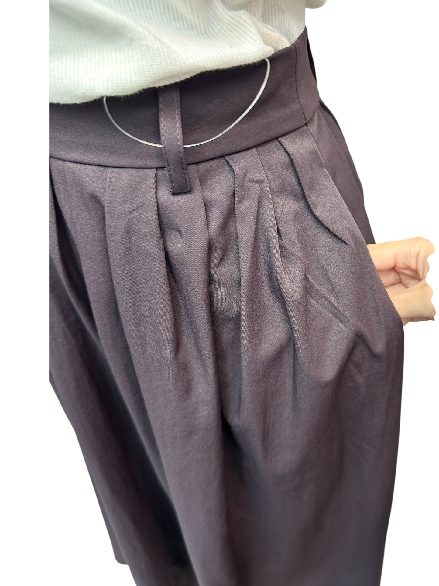 (-30%off)Belt and a shape skirt