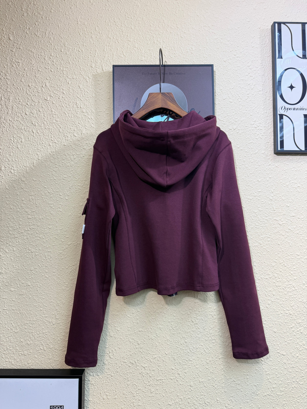 With hat slim cotton outer #00995