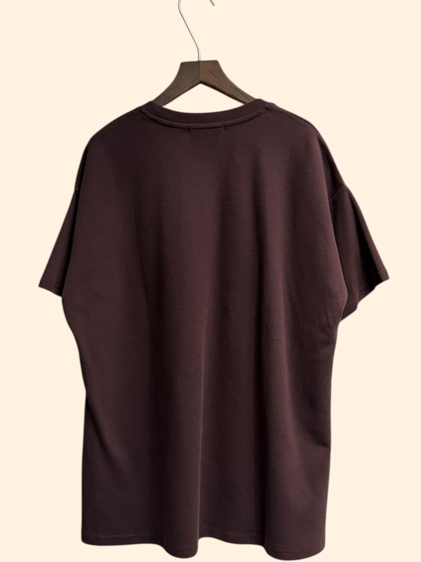 Short sleeves printed loose tee #00122