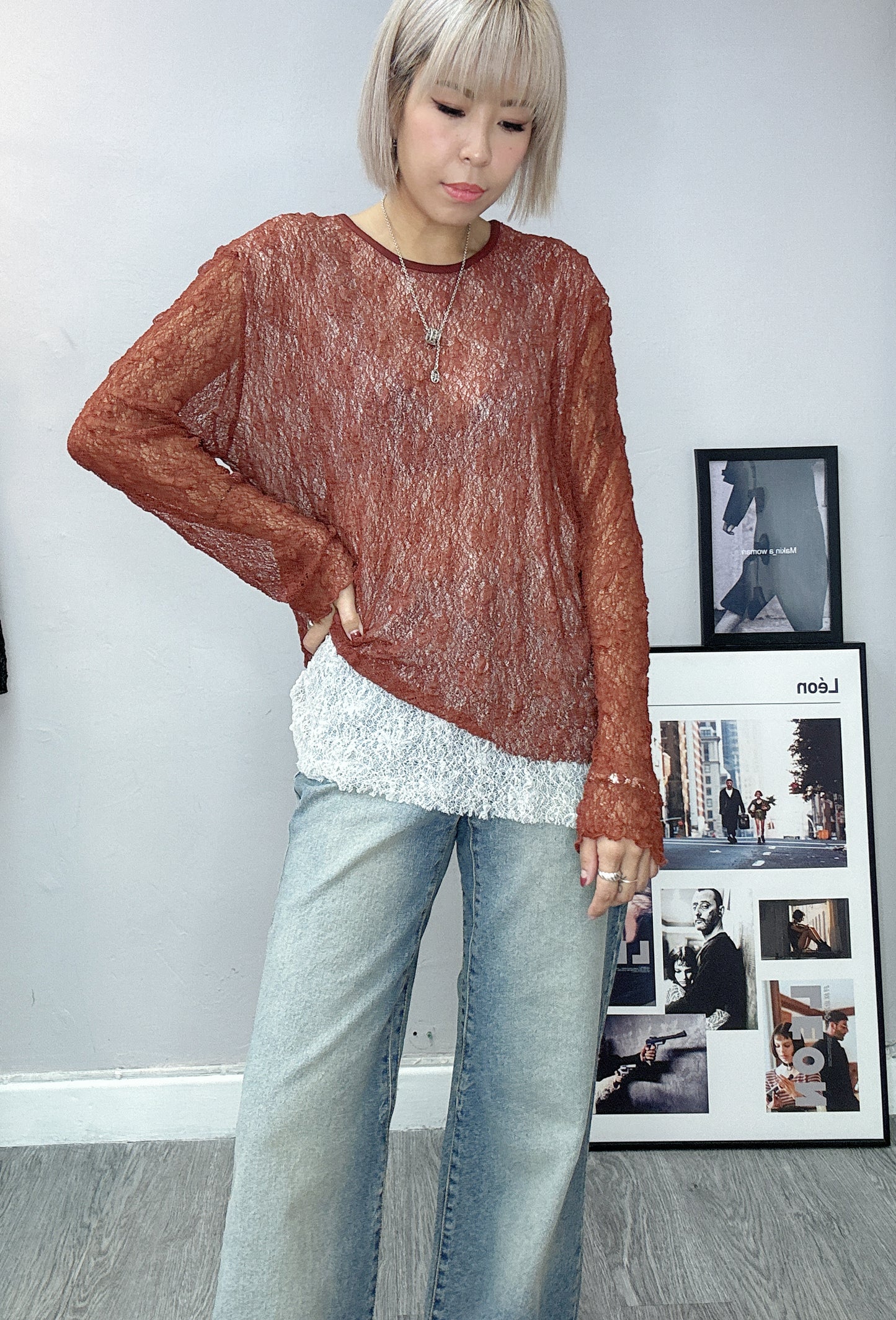 Layering lace top