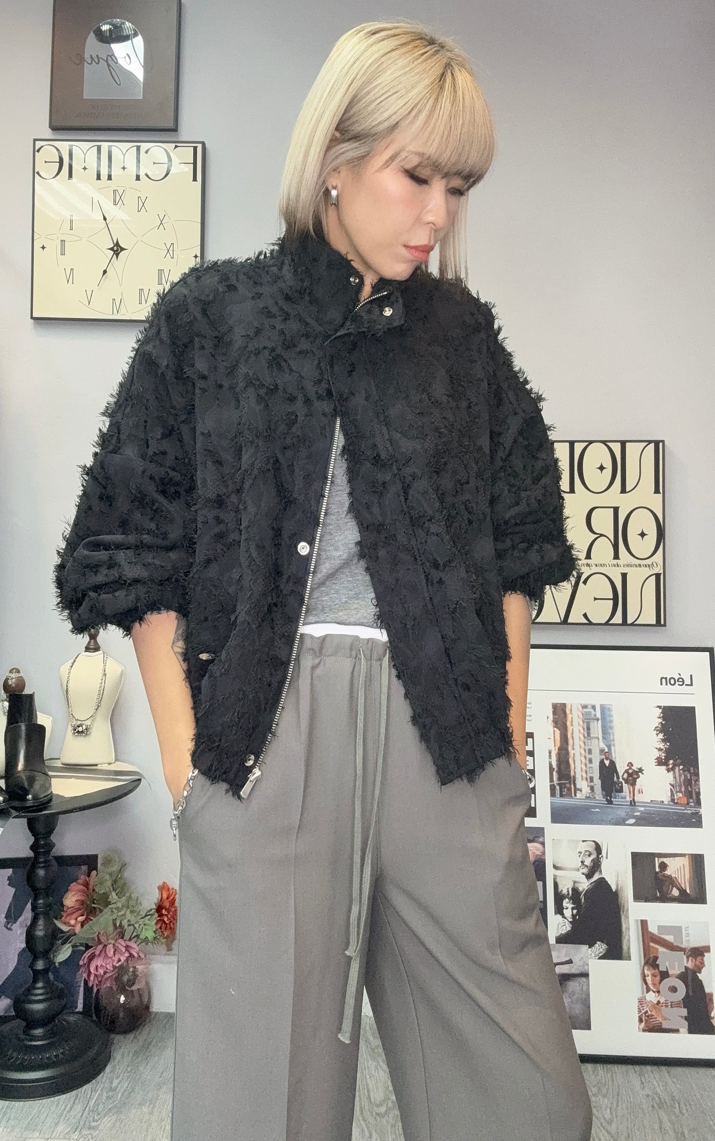 “SOSO” biker jacket