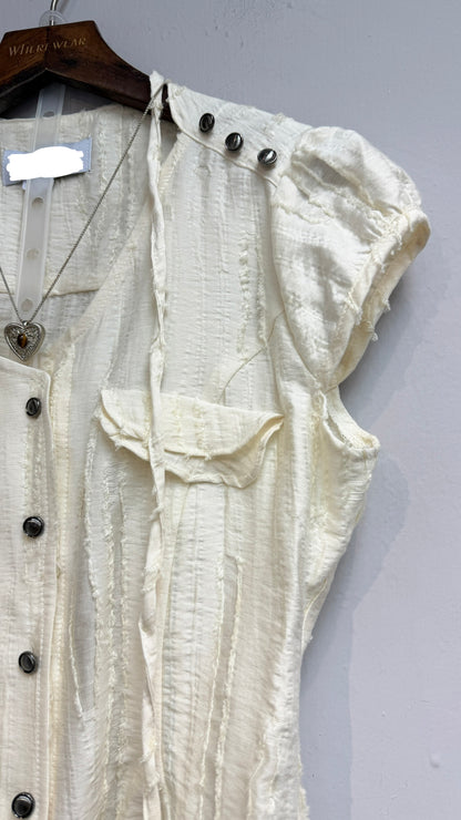 (A/W)Double-breasted blouse #00823