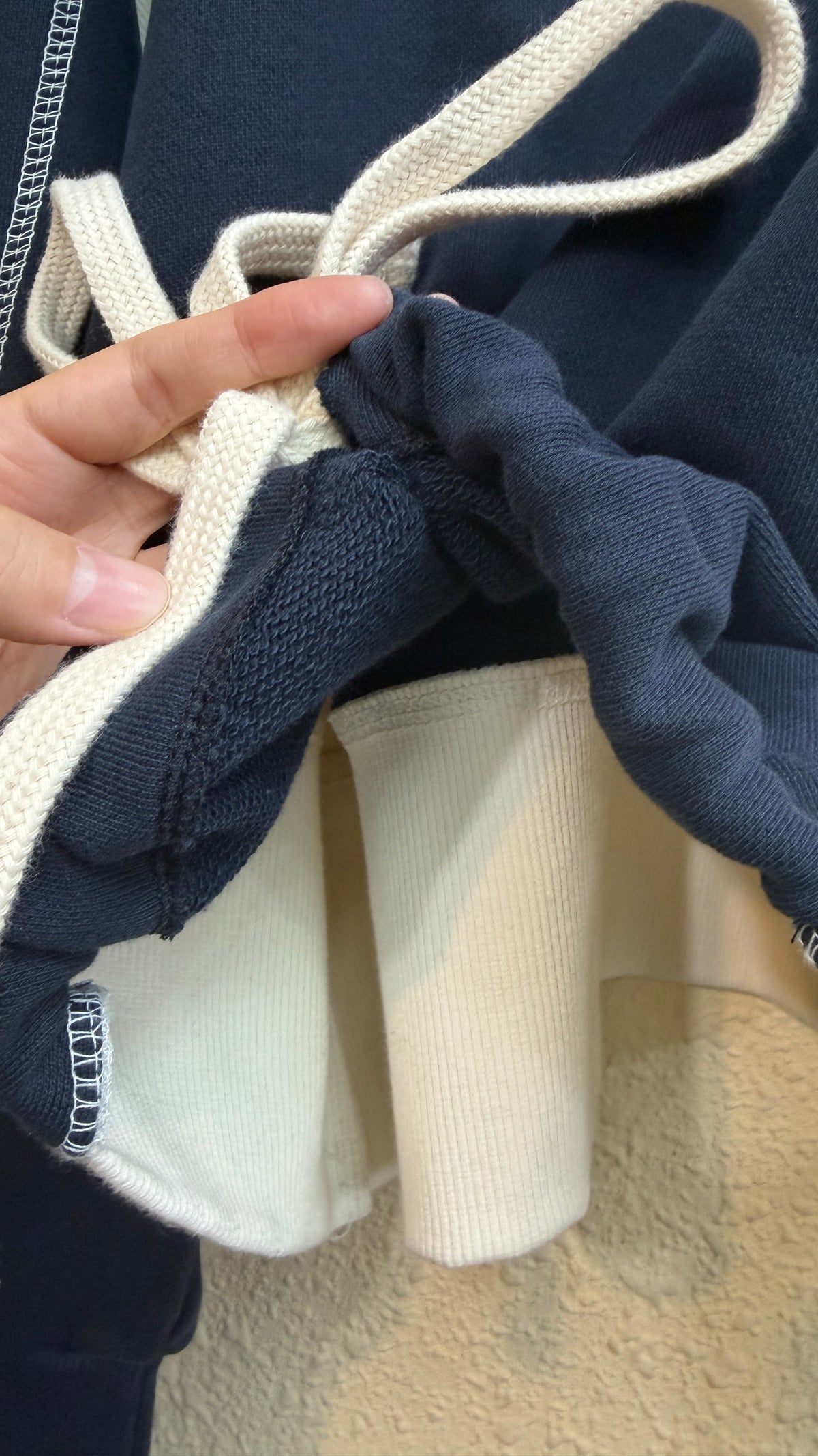 Double collar loose Sweatshirt #00975