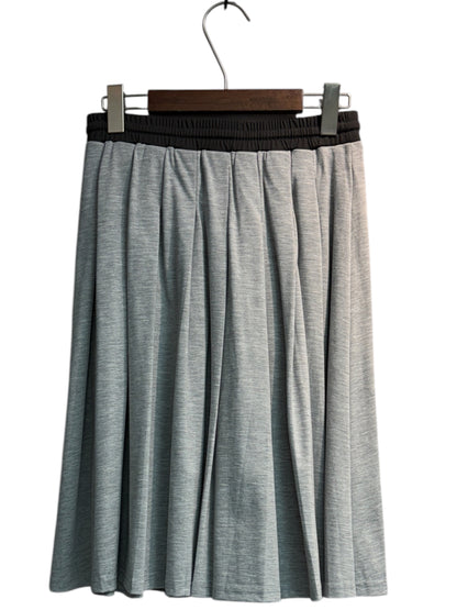 Full elastic pleated skirt #00618