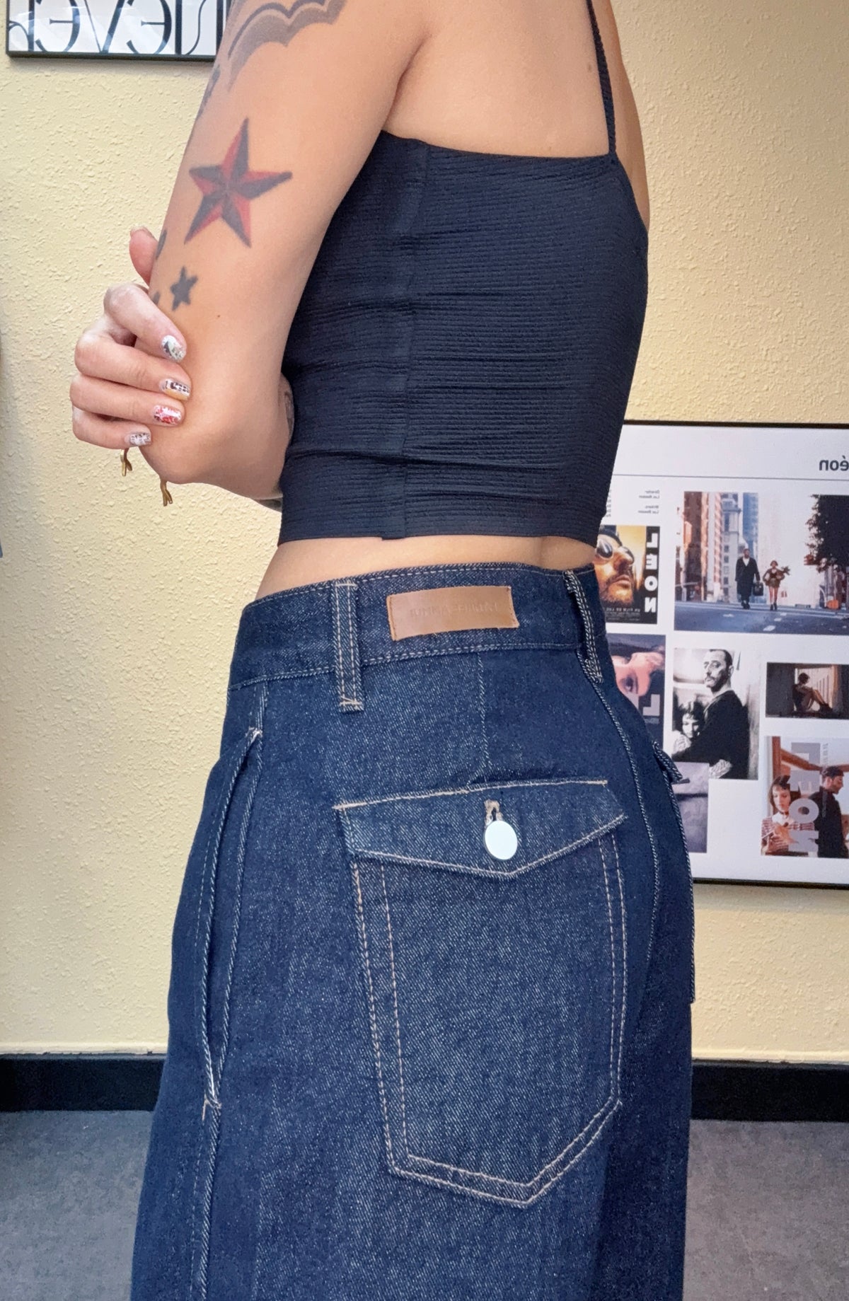 Raw jeans