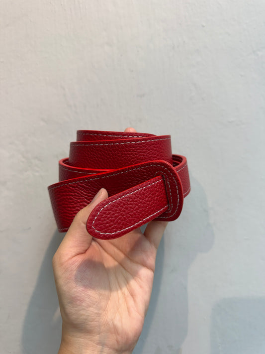 (-30%)“H” belt (lambskin) (recommended)