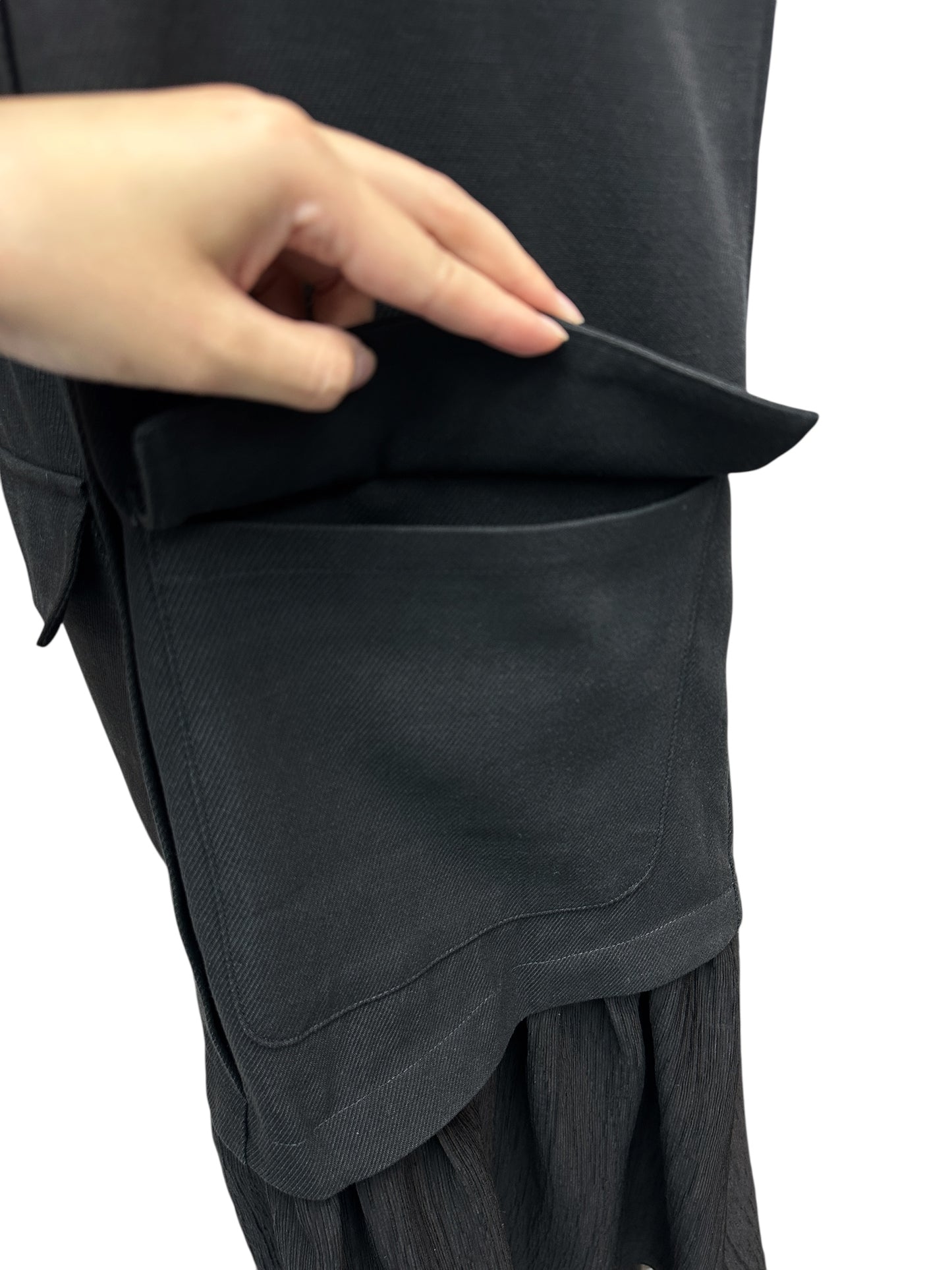 4-pockets vest dress