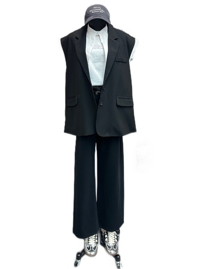 Belt and cotton pants