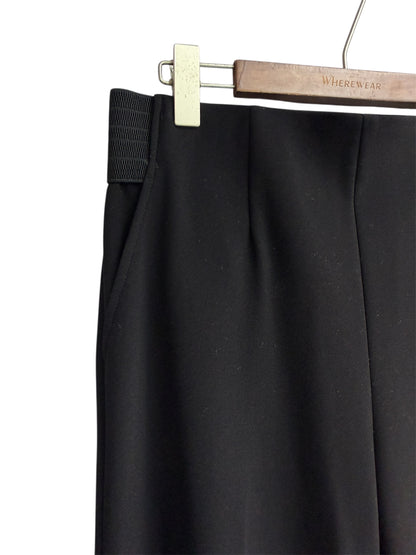 Full elastic furry lining pants #00066