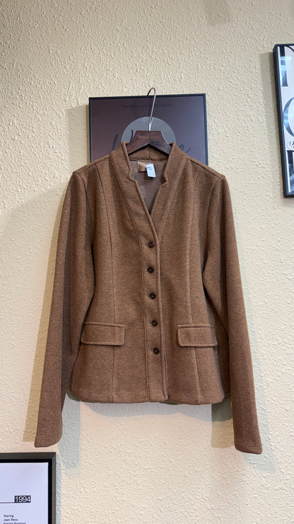 Slim fit wool outer #00949