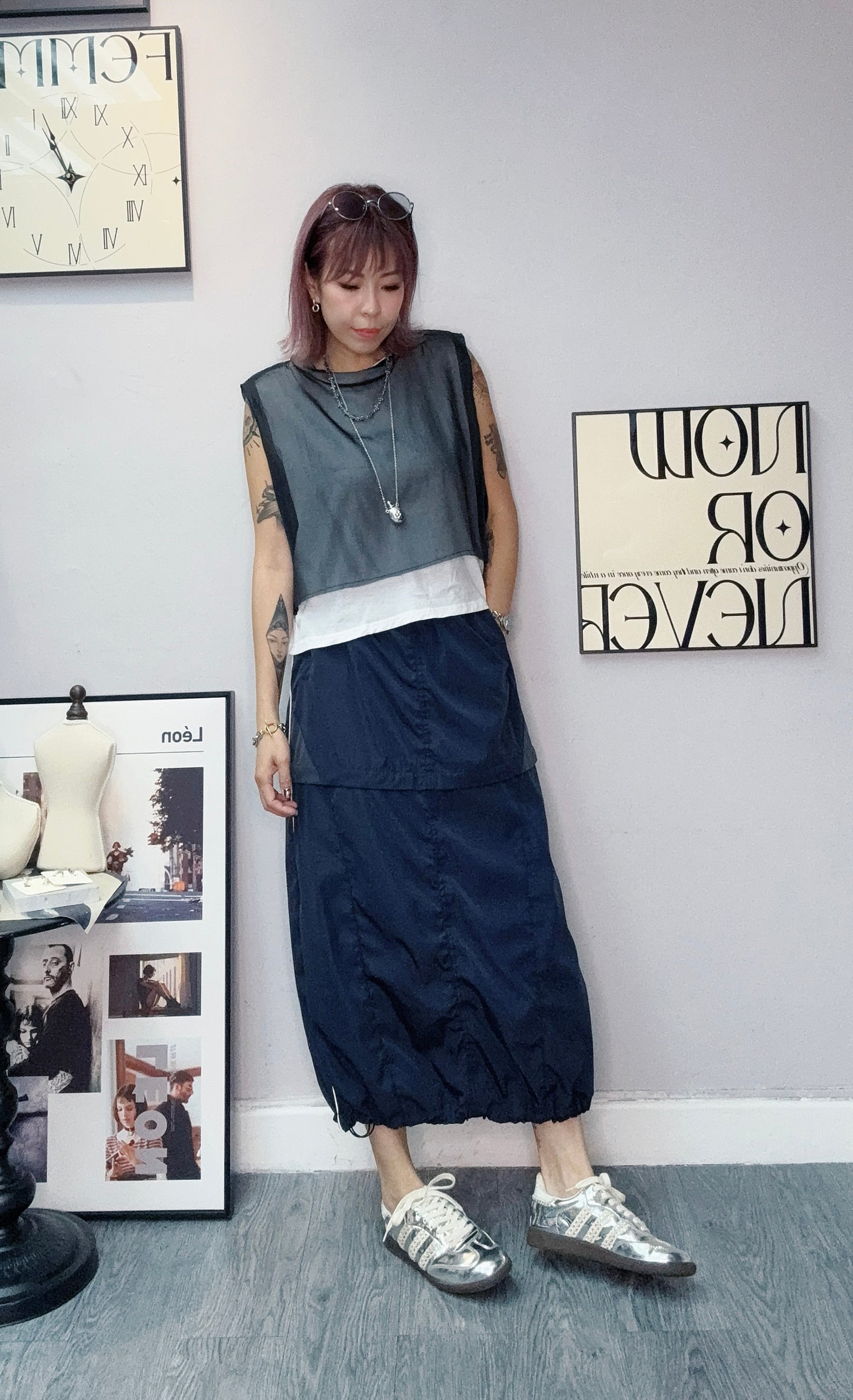 2 in 1 Yarn set tee #00570