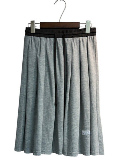 Full elastic pleated skirt #00618