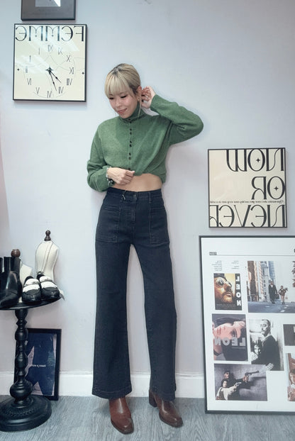 Front pocket Fit hip jeans #00174