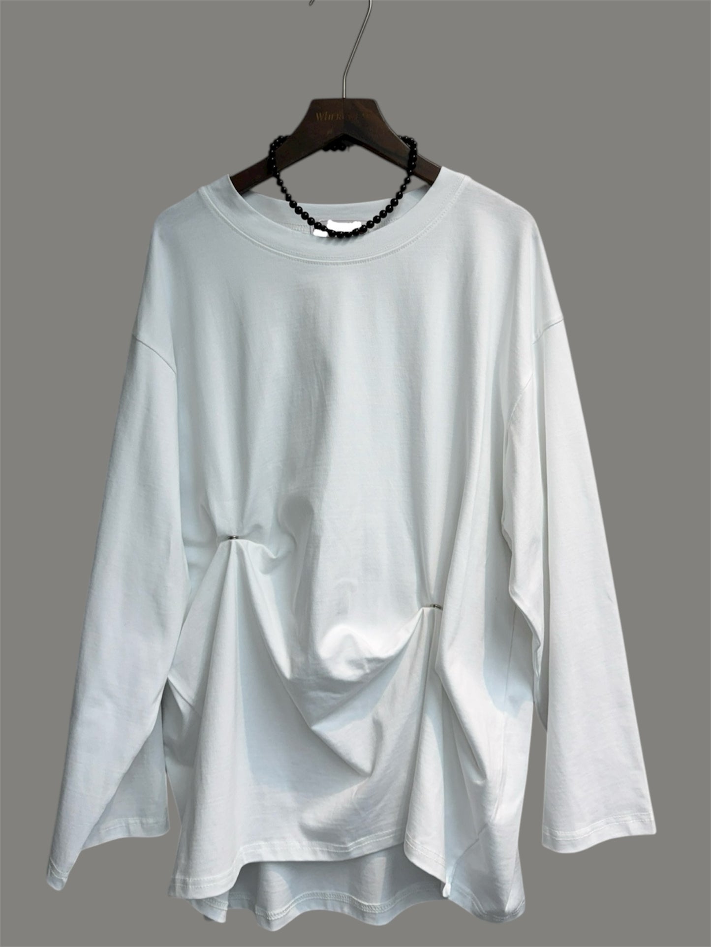 Two buttons tee #00031