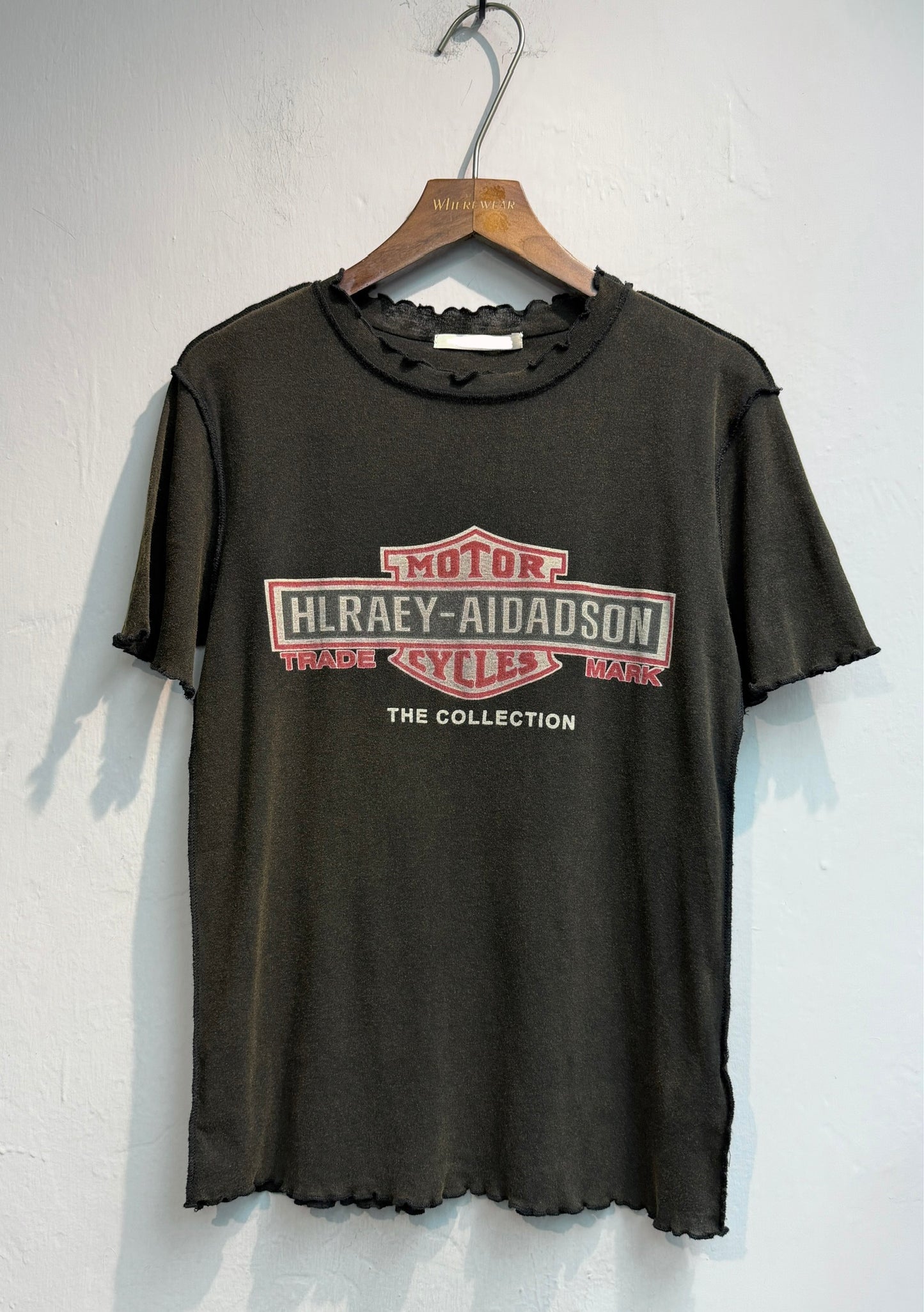 Washing printed tee #00676