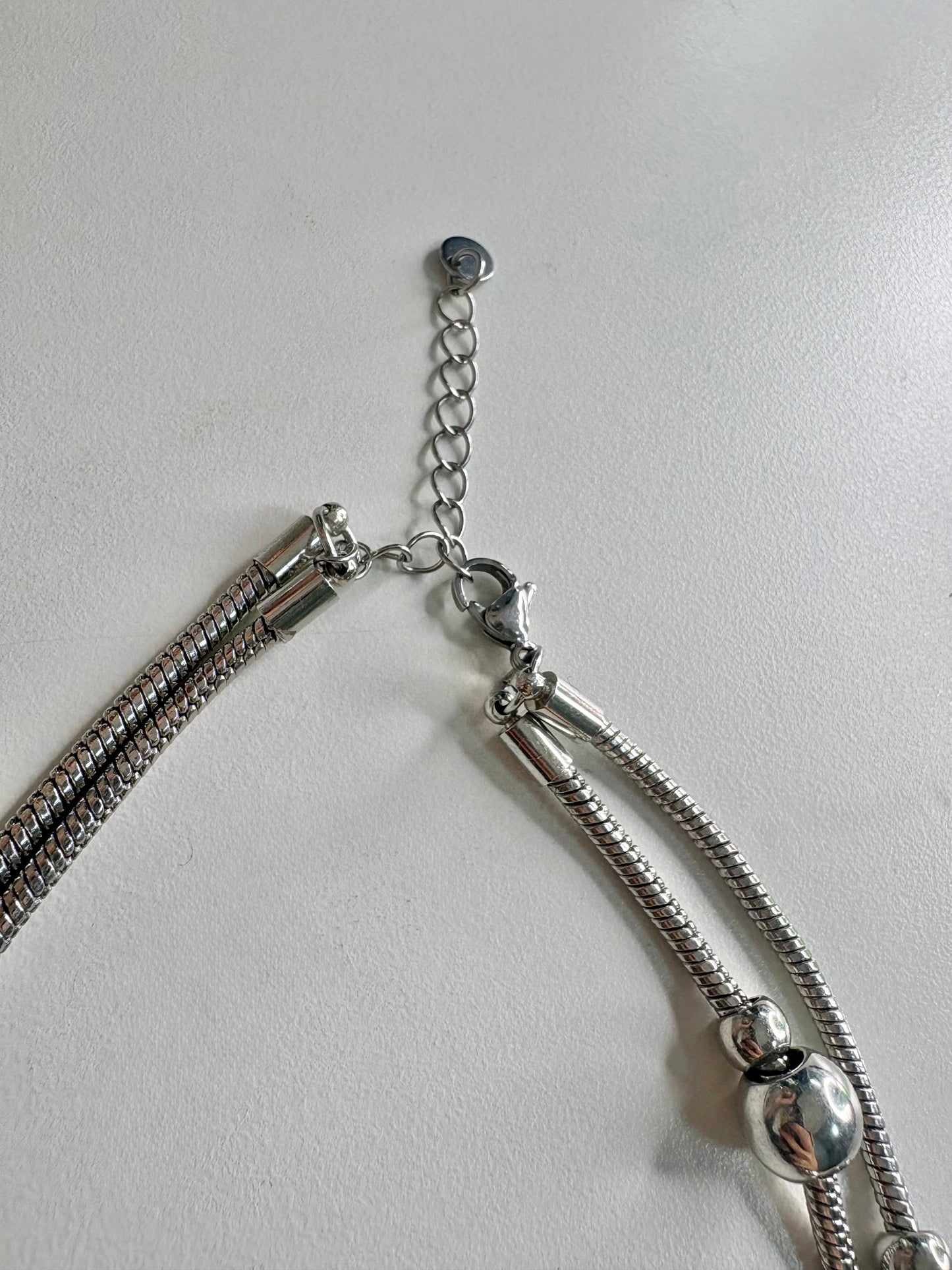 Global heart necklace ￼￼￼