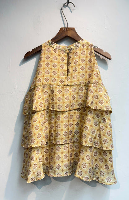(-20%)Floral layers blouse #00775