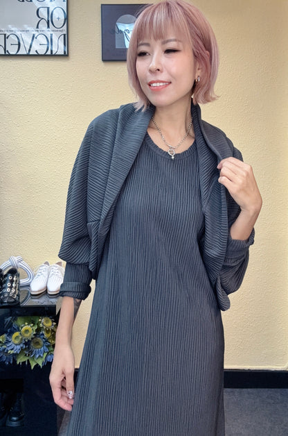 With batwing outer one piece set #00864