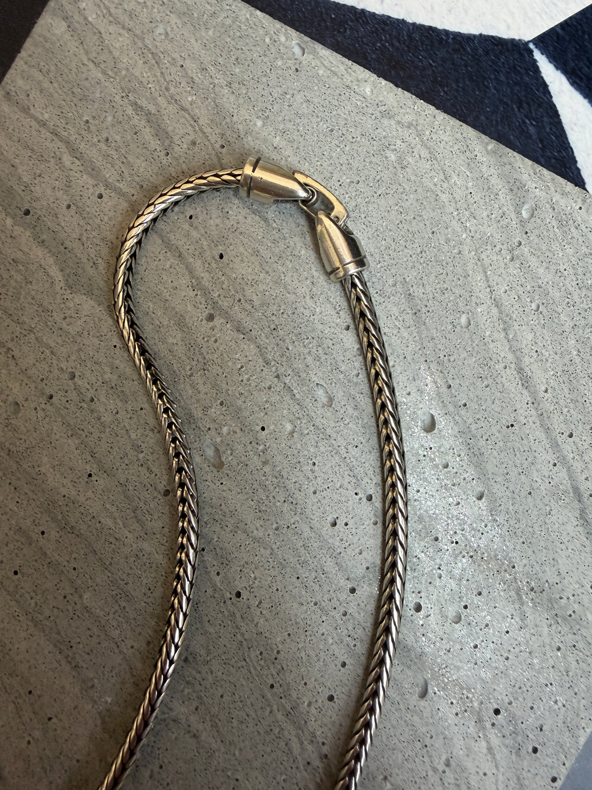 Engraved heart-shaped lariat necklace #ass001